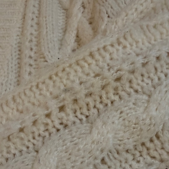 Abercrombie & Fitch Cream Open Front Cardigan - Picture 4 of 7